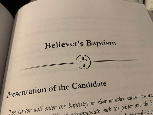 A Prayer Book for Baptists open to Believer's Baptism